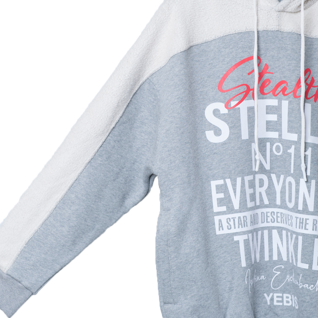 【STEALTH STELL'A】COLLEGE-PULL PK-STELLA ROSSA NO.11（GRAY）