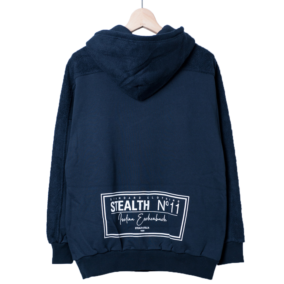 【STEALTH STELL'A】COLLEGE-PULL PK-STELLA ROSSA NO.11（NAVY）