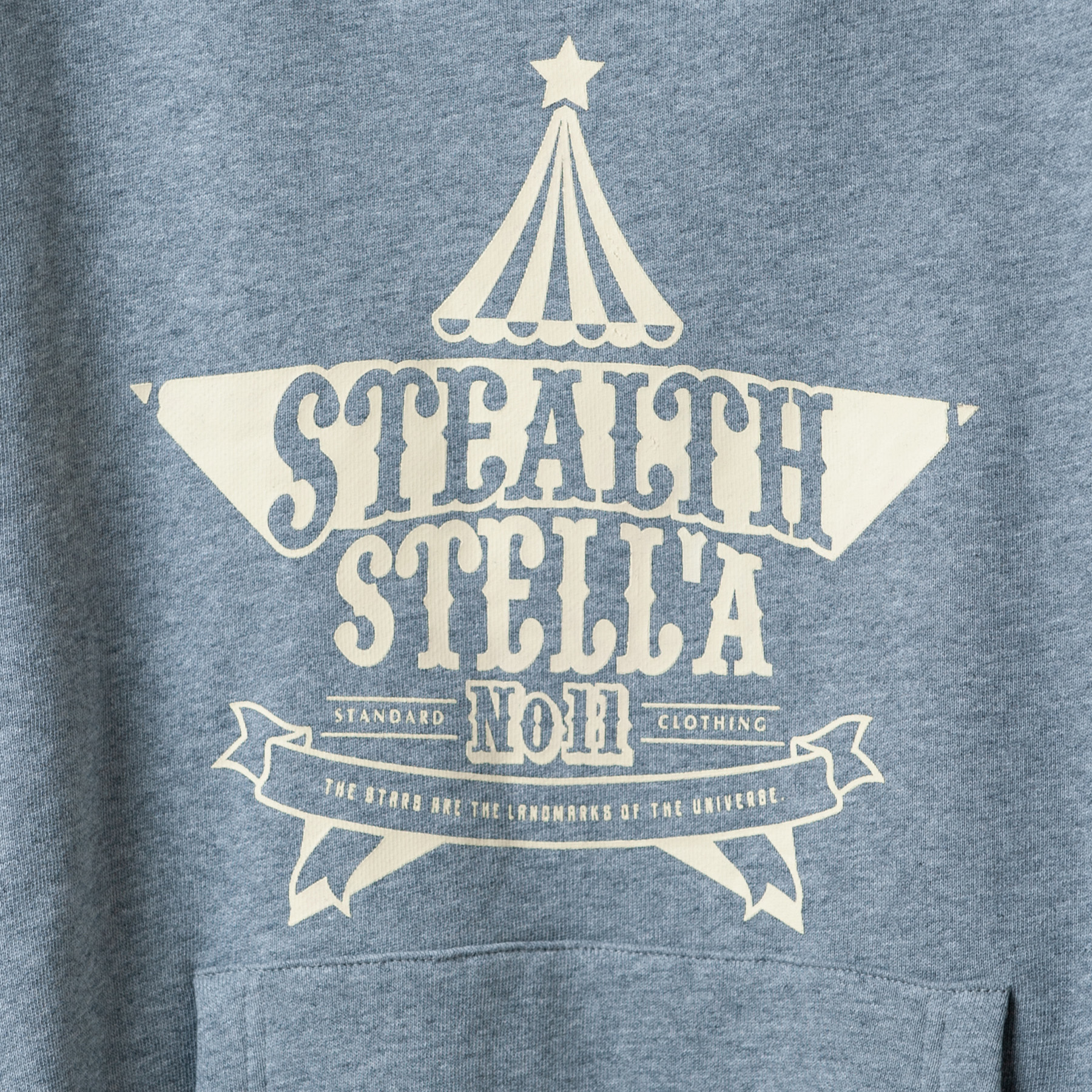 【STEALTH STELL'A】COLLEGE-PULL PK HEAVY-CIRCUS（GRAY）