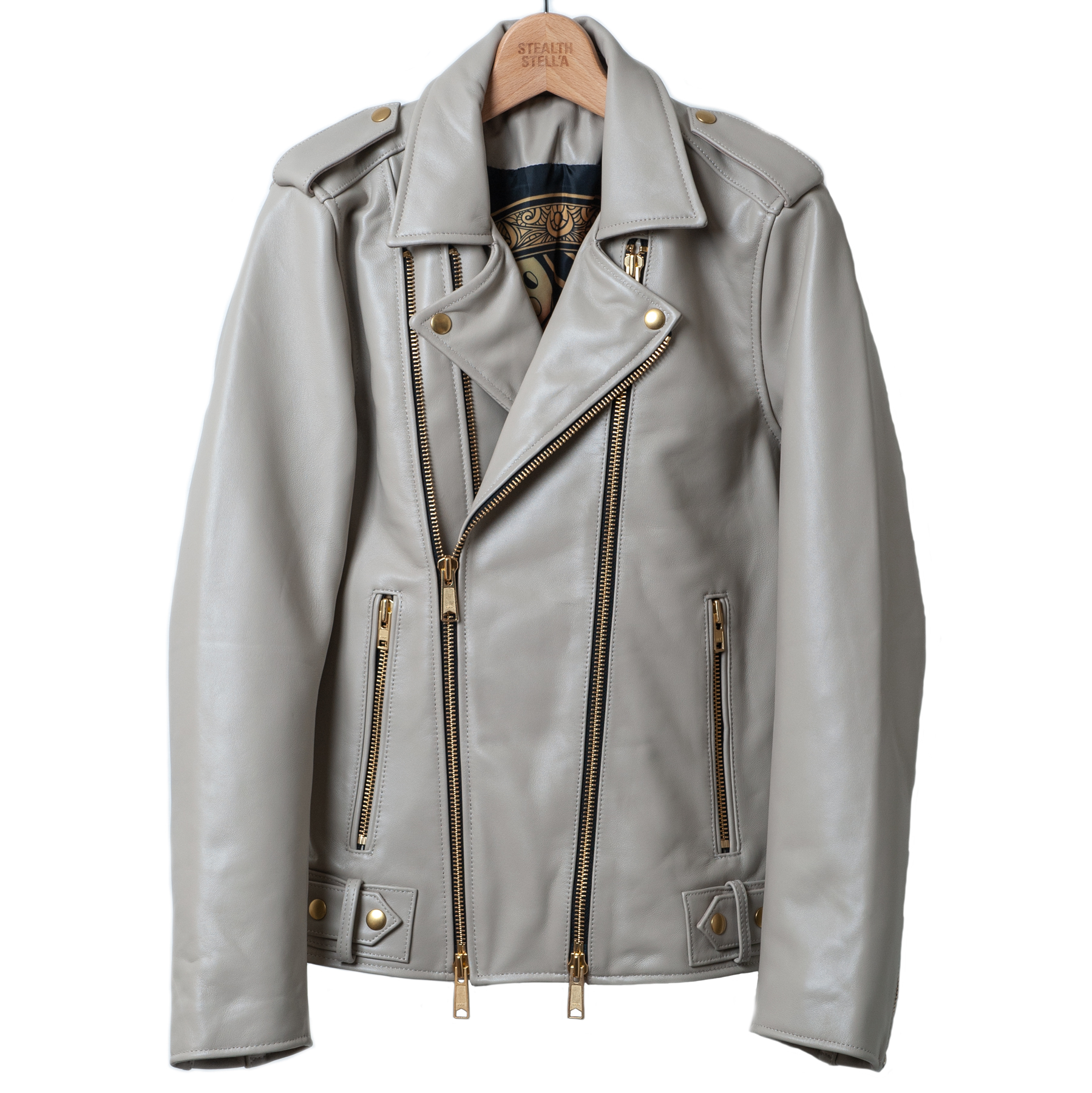 【STEALTH STELL'A】SAINT GERMAIN-LEATHER RIDERS COLOR（OFF）