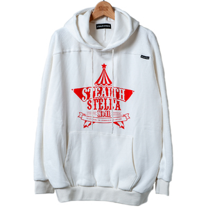 【STEALTH STELL'A】COLLEGE-PULL PK HEAVY-CIRCUS（WHITE）