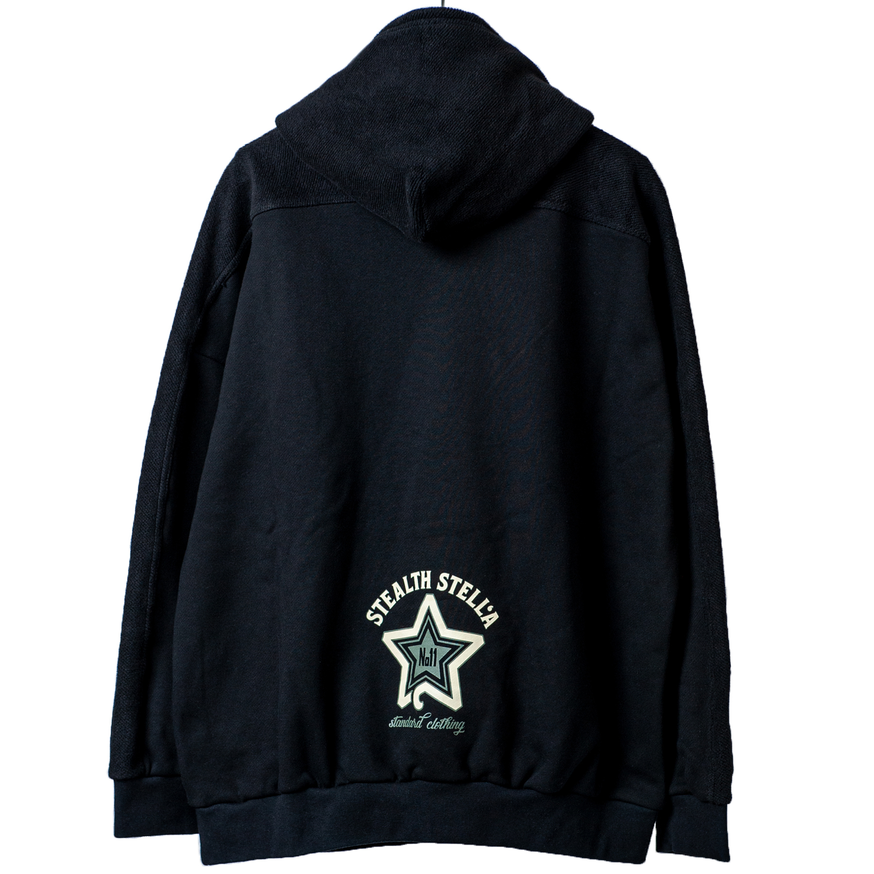 【STEALTH STELL'A】COLLEGE-PULL PK HEAVY-COUNTRY（BLACK）