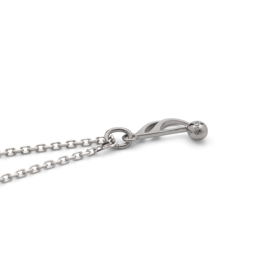 【STEALTH STELL'A】SEMIQUAVER NECKLACE（SILVER）