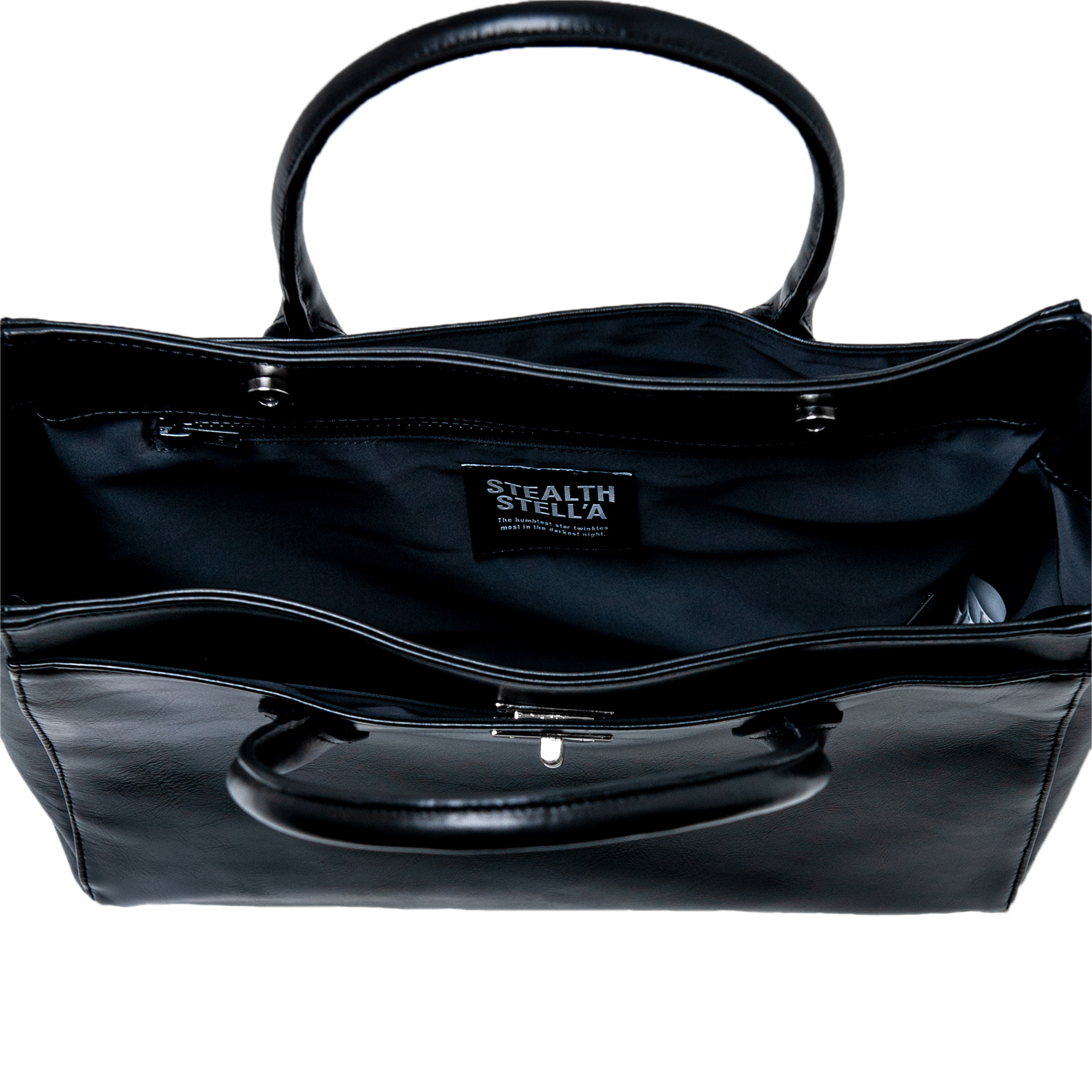 【STEALTH STELL'A】CAREER TOTE（SILVER）