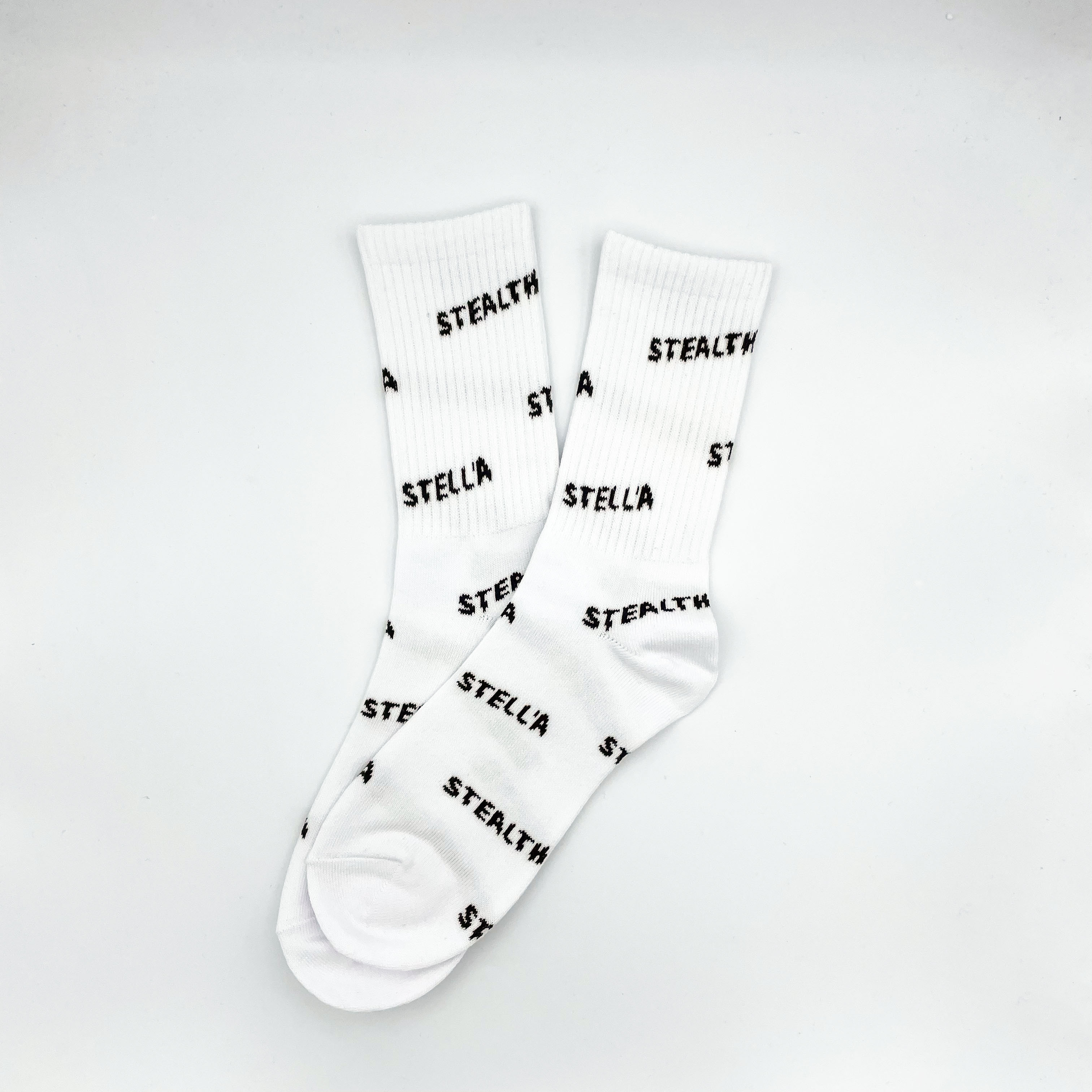 【STEALTH STELL'A】ALL-OVER LOGO SOCKS