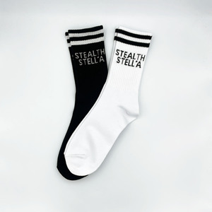 【STEALTH STELL'A】LOGO LINE SOCKS 