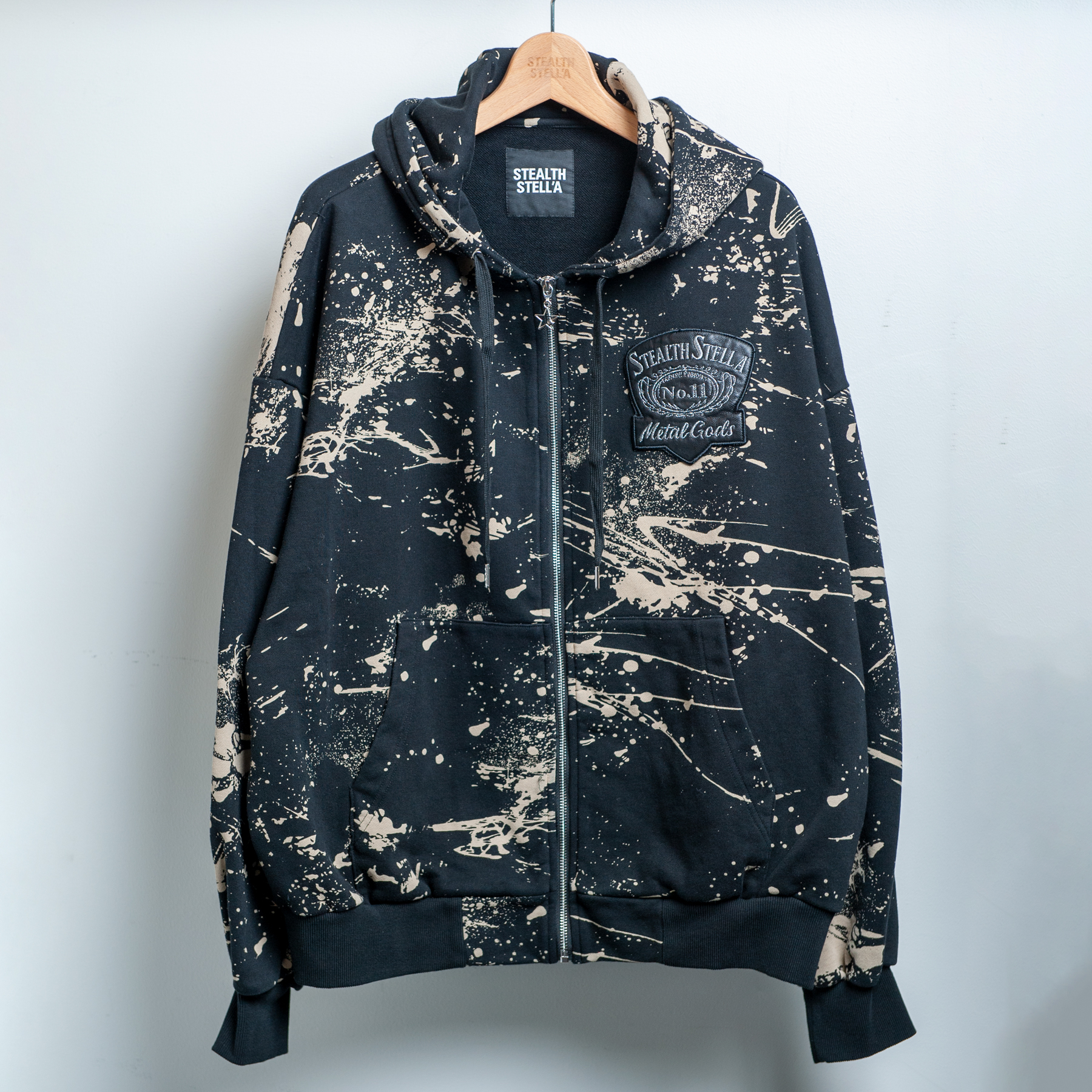 【STEALTH STELL'A】JD HOODIE (BLACK)