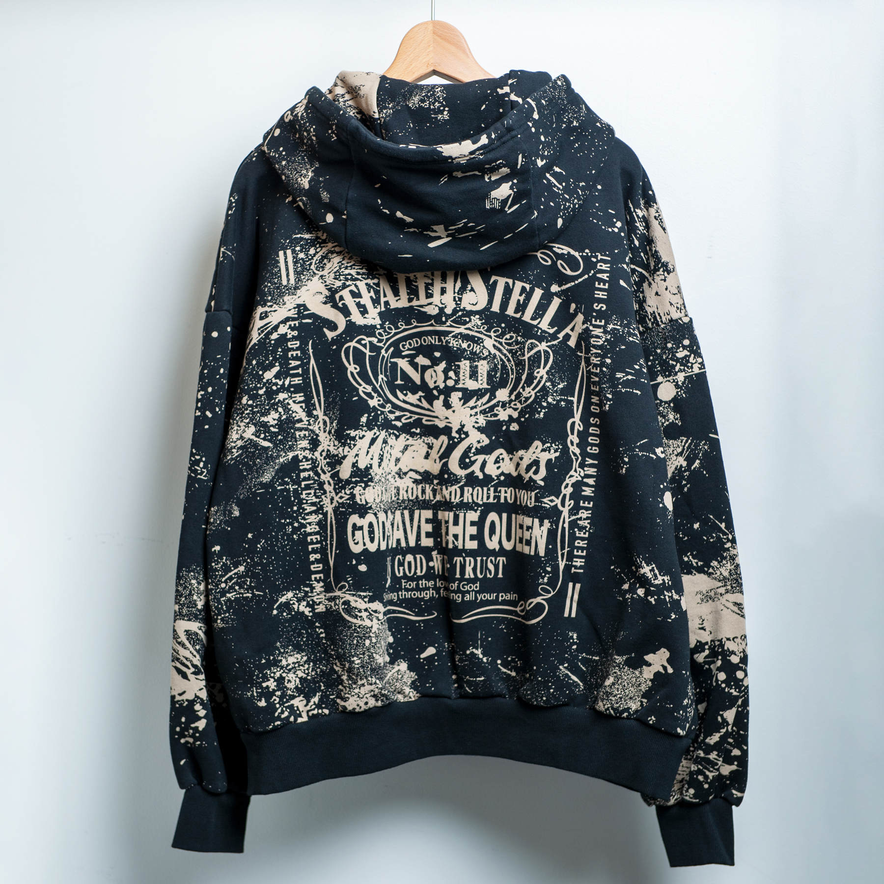 【STEALTH STELL'A】JD HOODIE (BLACK)