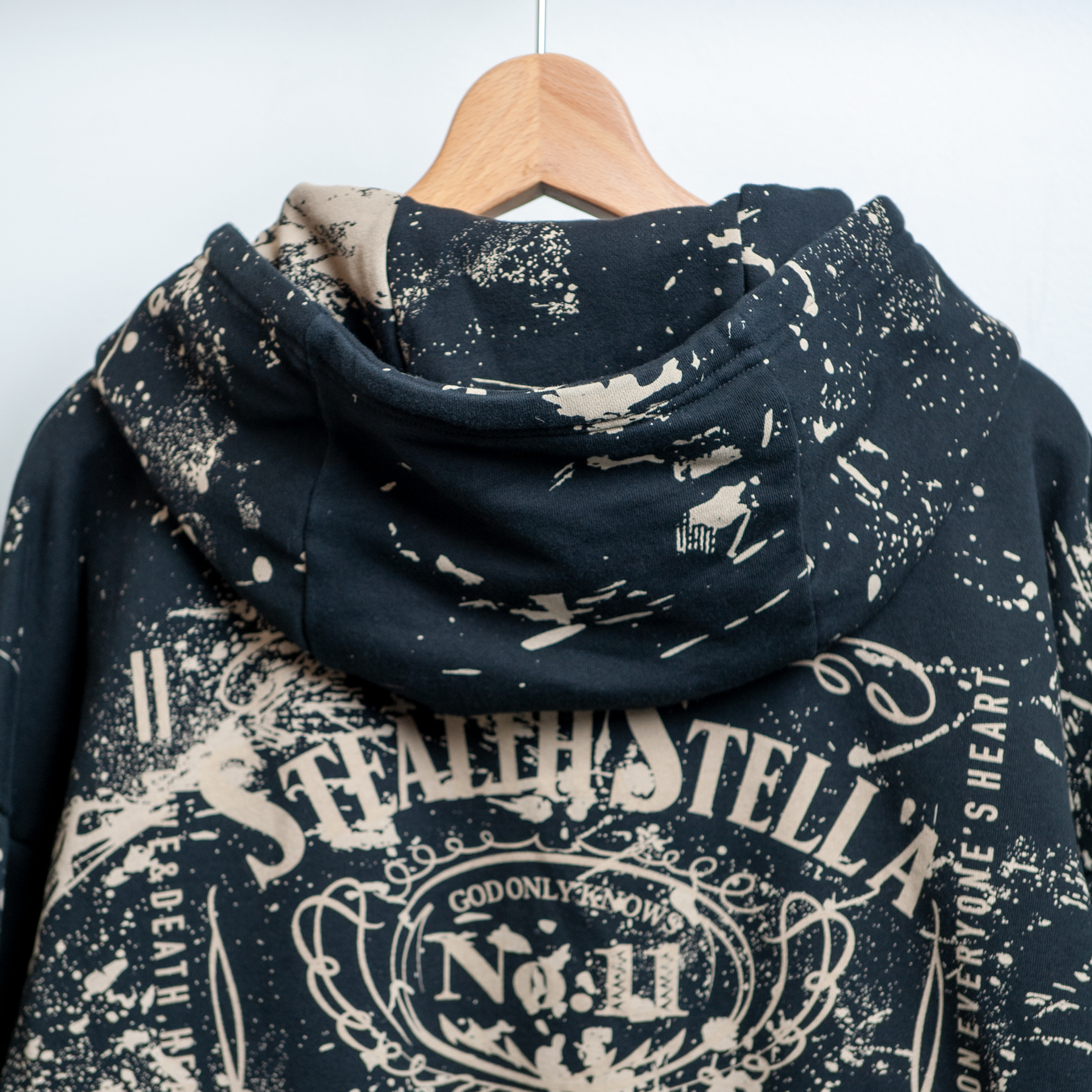 【STEALTH STELL'A】JD HOODIE (BLACK)