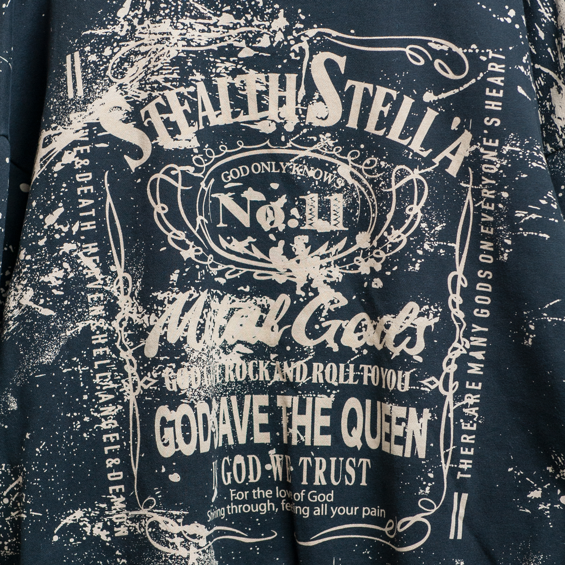 【STEALTH STELL'A】JD HOODIE (BLACK)