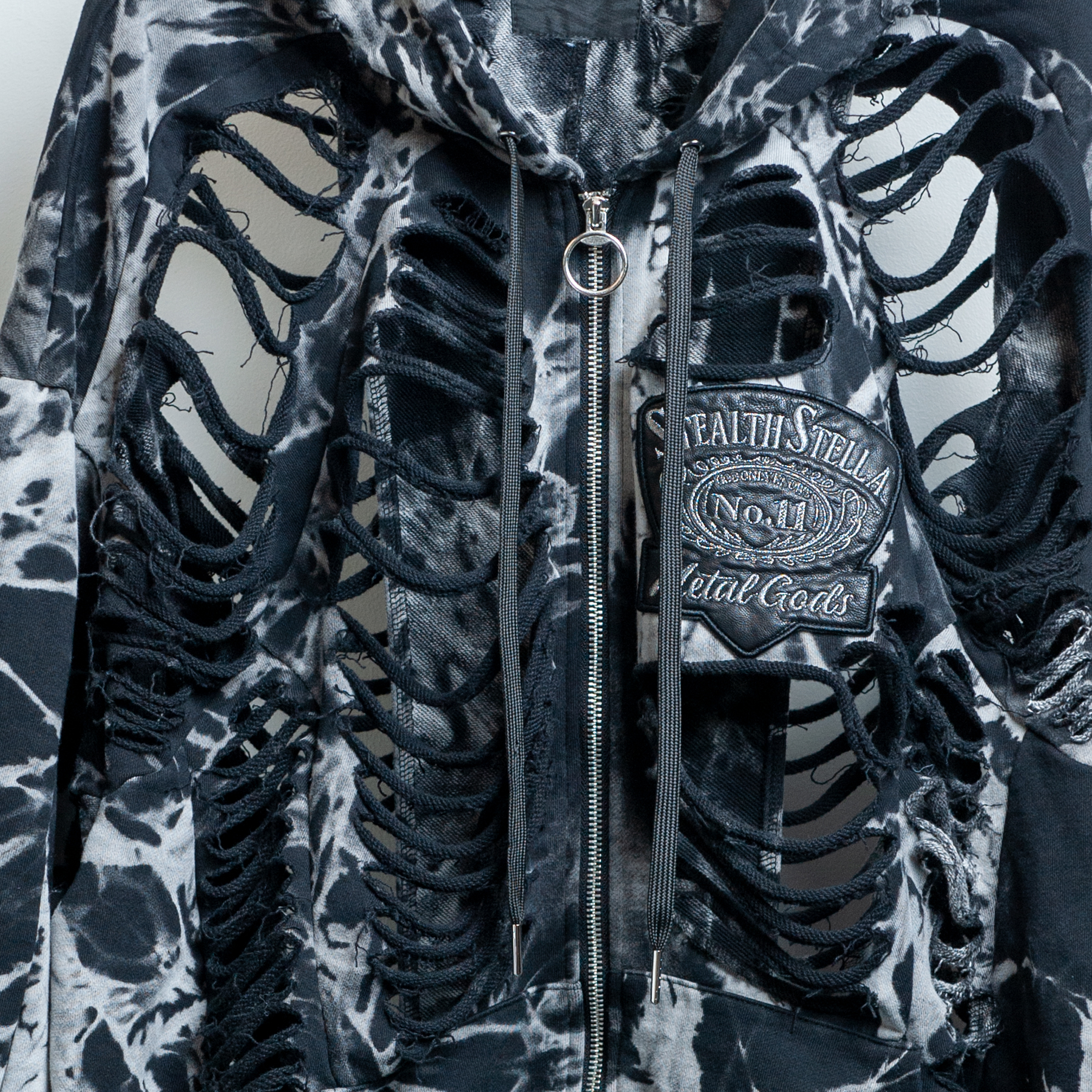 【STEALTH STELL'A】DESTROY HOODIE-REGULAR (BLACKMIX)