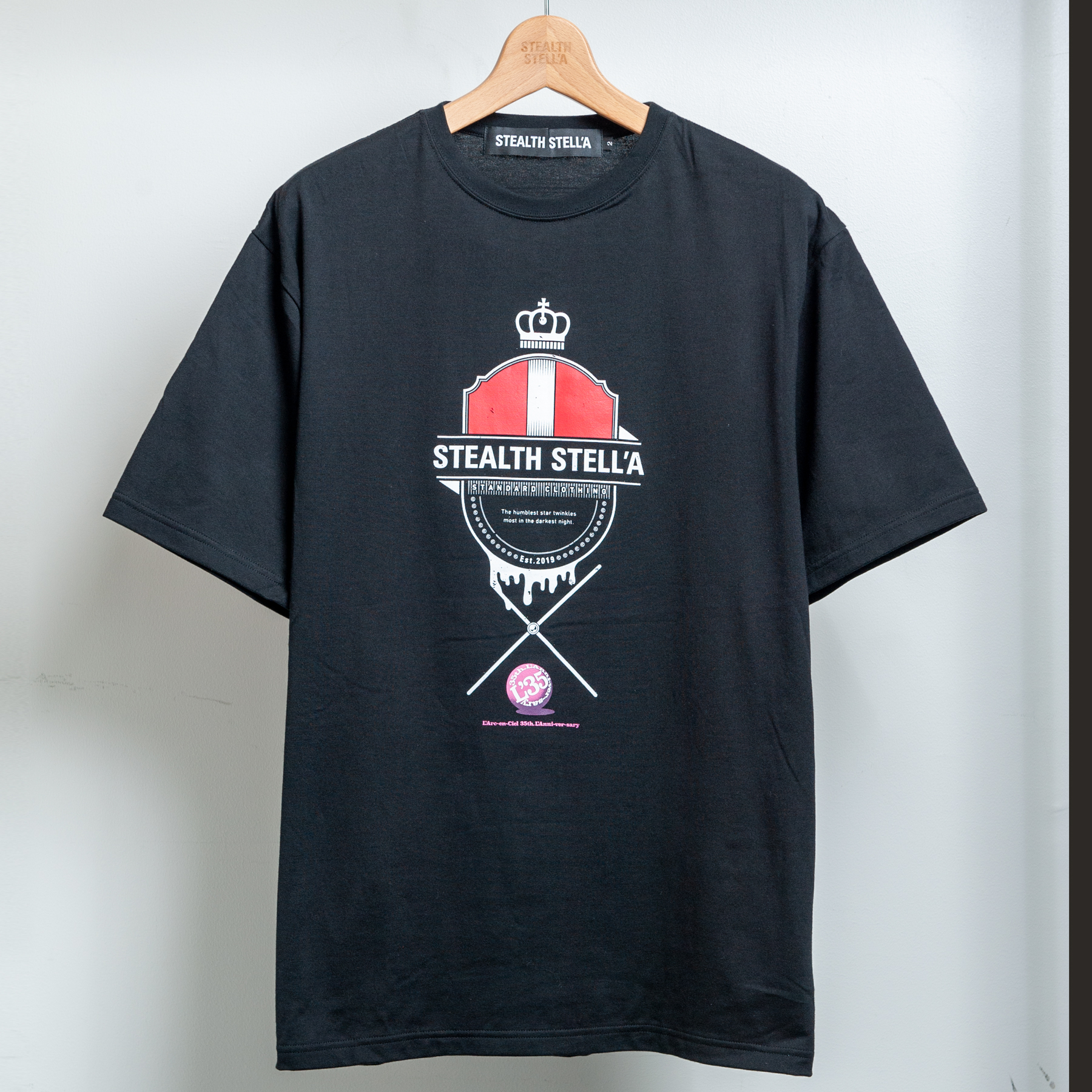 【STEALTH STELL'A】SS CREST-L’35 (BLACK)