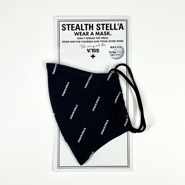 【STEALTH STELL'A】LOGO(BLACK)