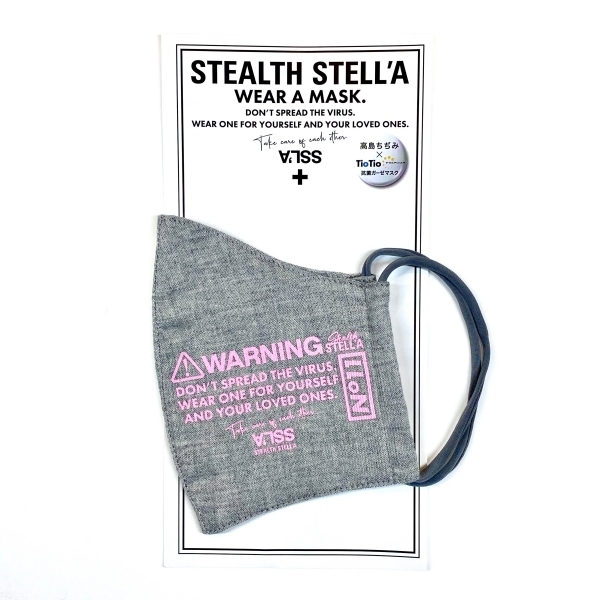 【STEALTH STELL'A】WARNING（GRAY）