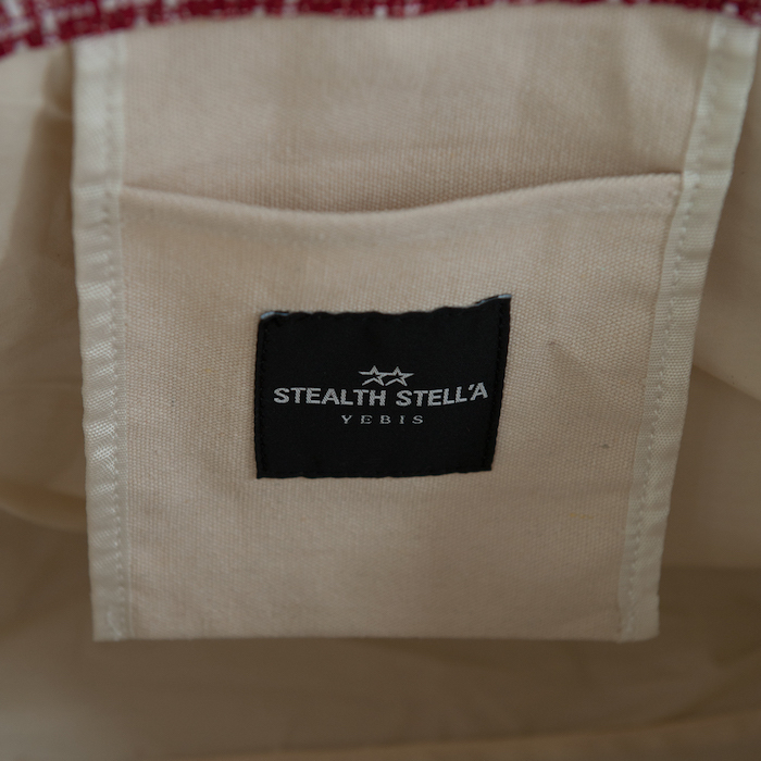 【STEALTH STELL'A】CHECK TOTO（RED）