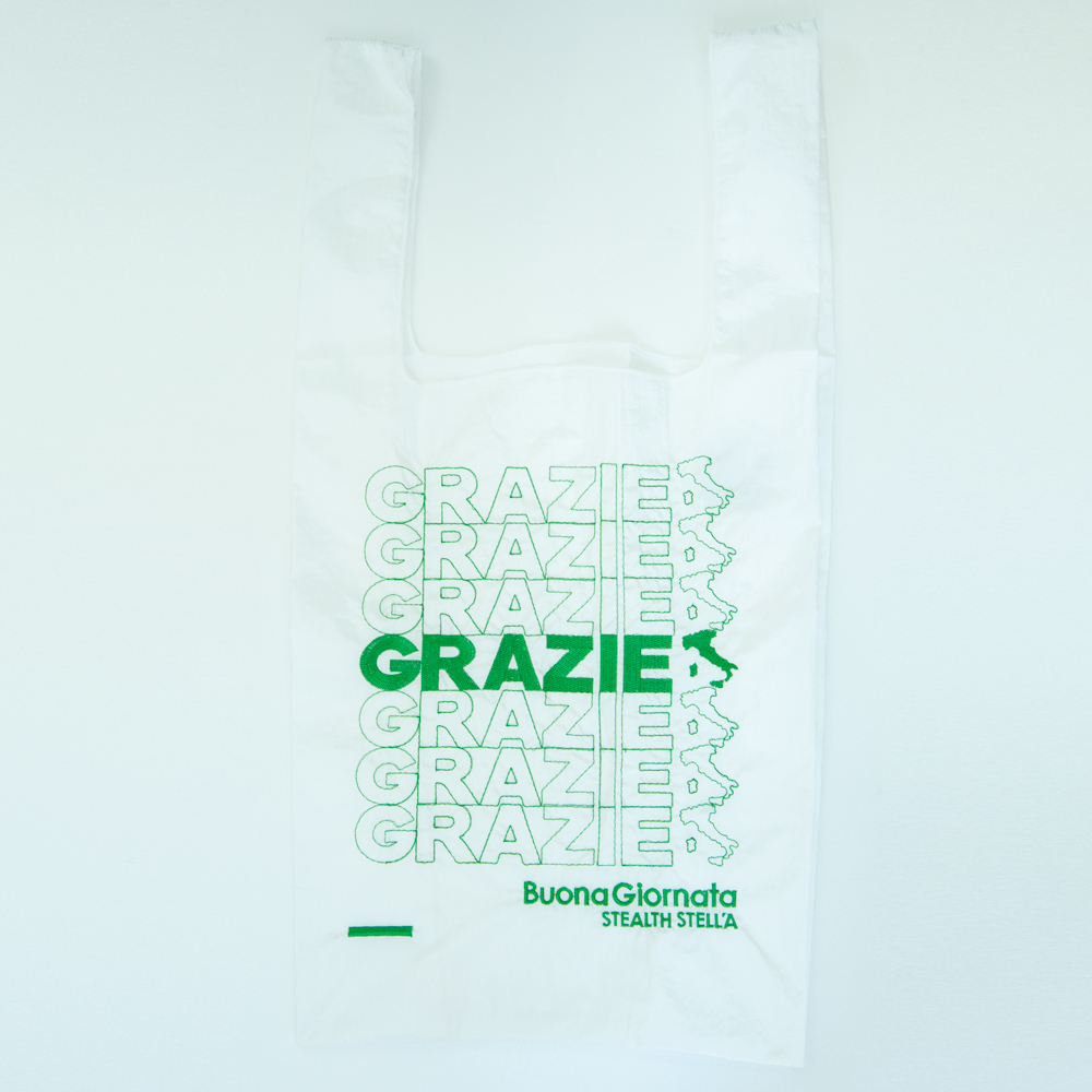 【STEALTH STELL'A】ECO BAG - GRAZIE（GREEN）