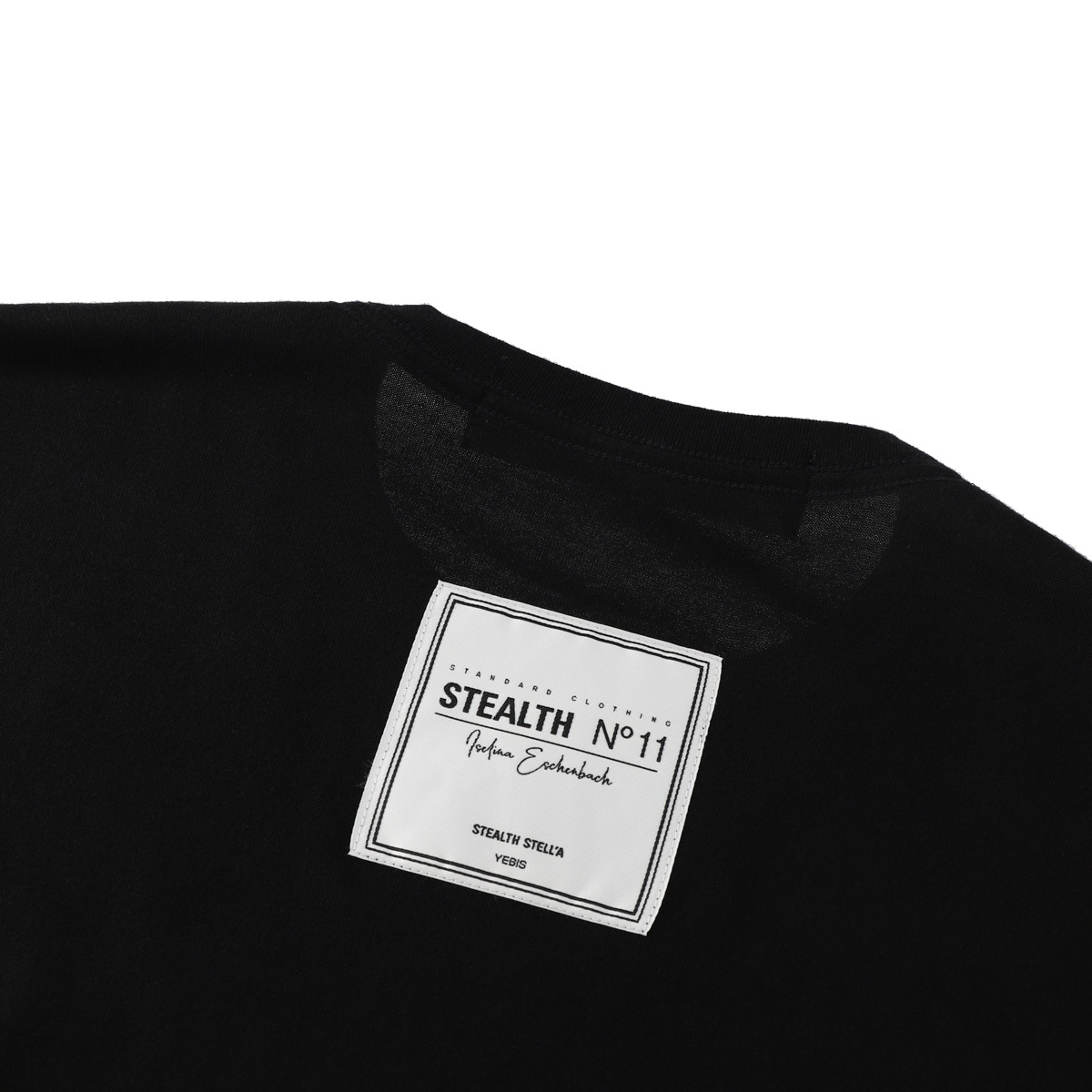 【STEALTH STELL'A】BACK LABEL（BLACK）