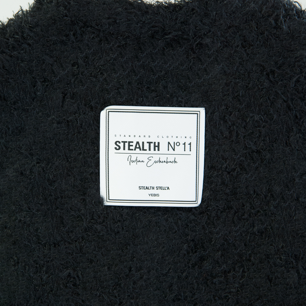 【STEALTH STELL'A】SNOW CRYSTAL-CARDIGAN（BLACK）