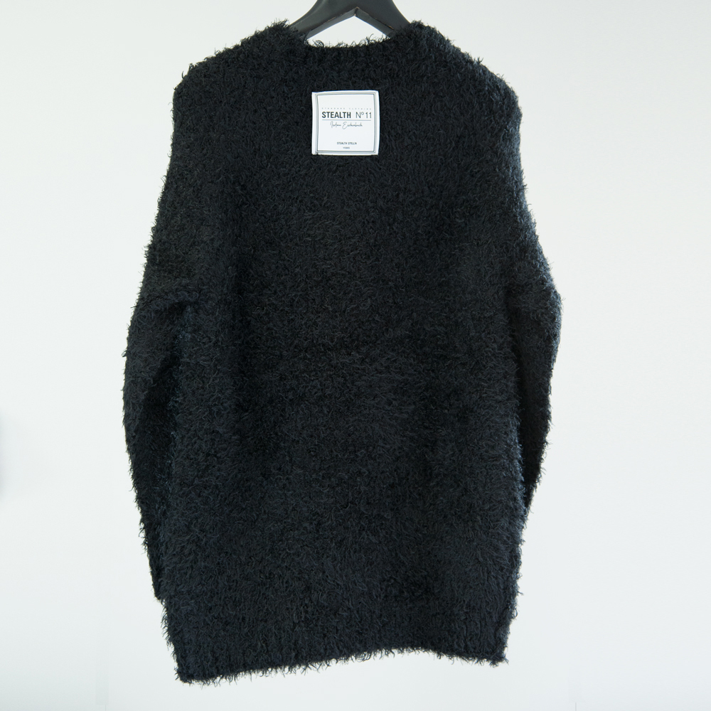 【STEALTH STELL'A】SNOW CRYSTAL-PULL OVER（BLACK）