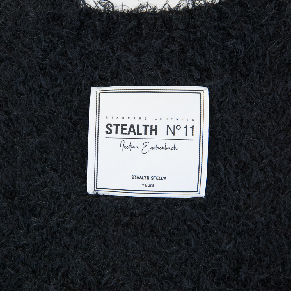 【STEALTH STELL'A】SNOW CRYSTAL-PULL OVER（BLACK）