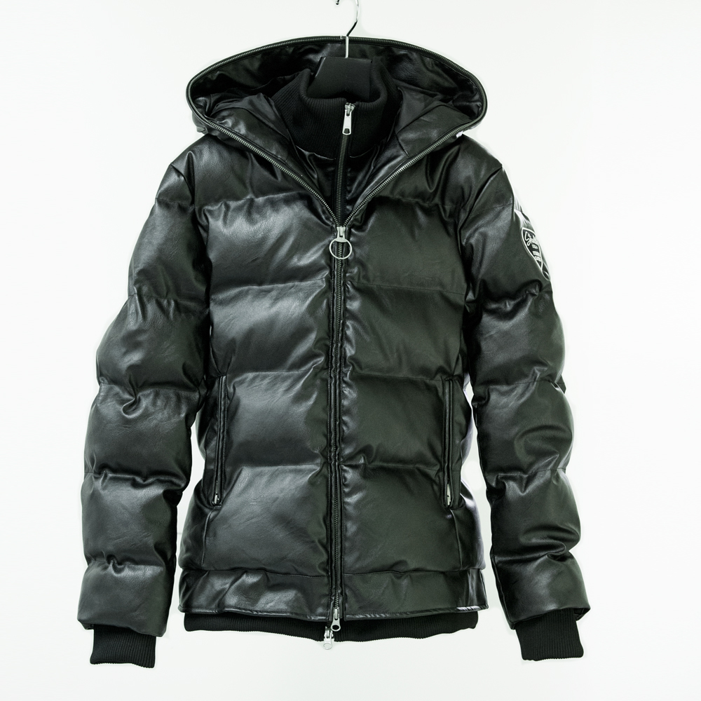【STEALTH STELL'A】WINTER DIAMOND SHORT-LEATHER TOUCH(BLACK)