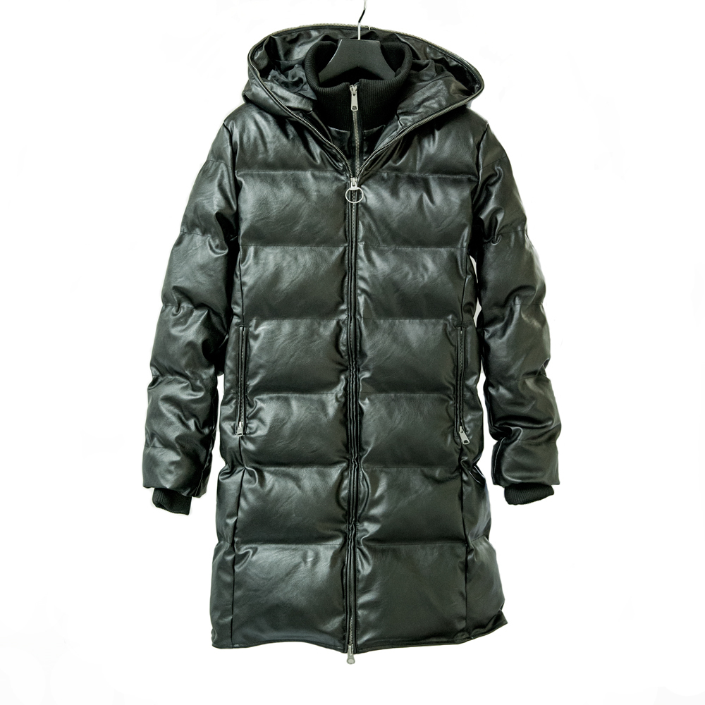 【STEALTH STELL'A】WINTER DIAMOND LONG-LEATHER TOUCH(BLACK)