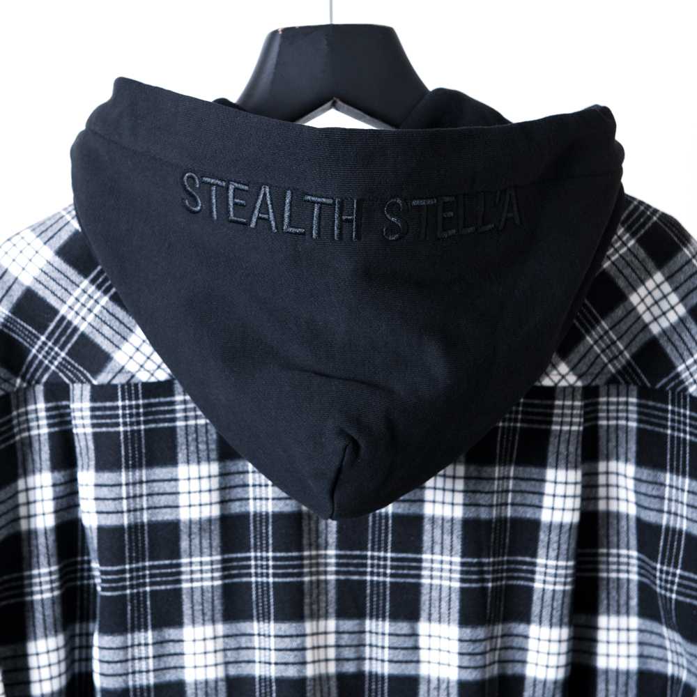 【STEALTH STELL'A】GRUNGY PARKER-LT（BLACK）