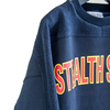 【STEALTH STELL'A】COLLEGE-CREW（NAVY）