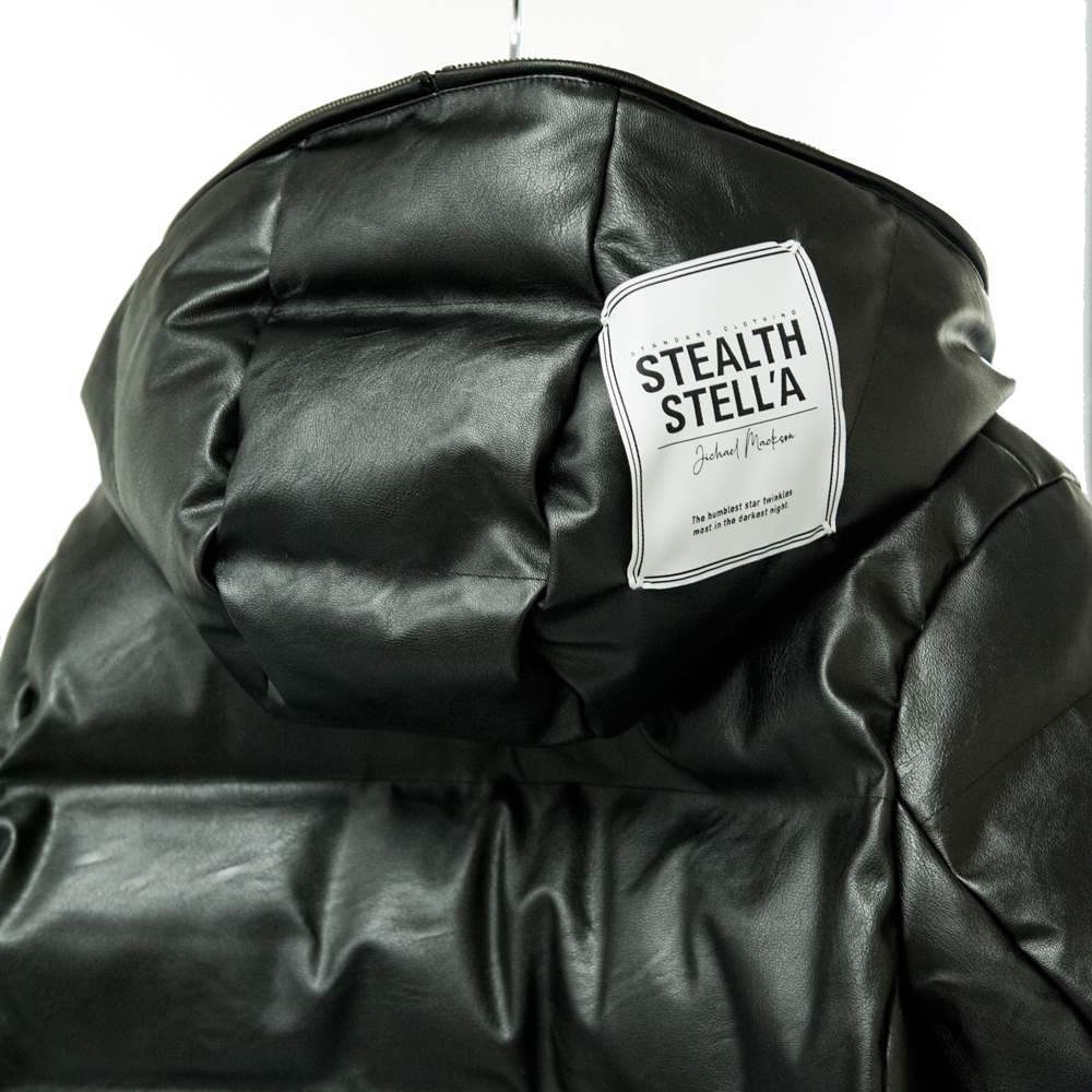 【STEALTH STELL'A】WINTER DIAMOND LONG-LEATHER TOUCH（BLACK）