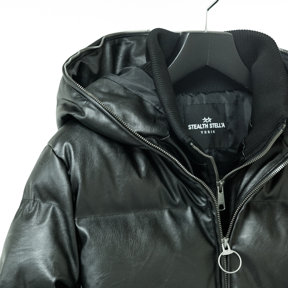 【STEALTH STELL'A】WINTER DIAMOND LONG-LEATHER TOUCH（BLACK）